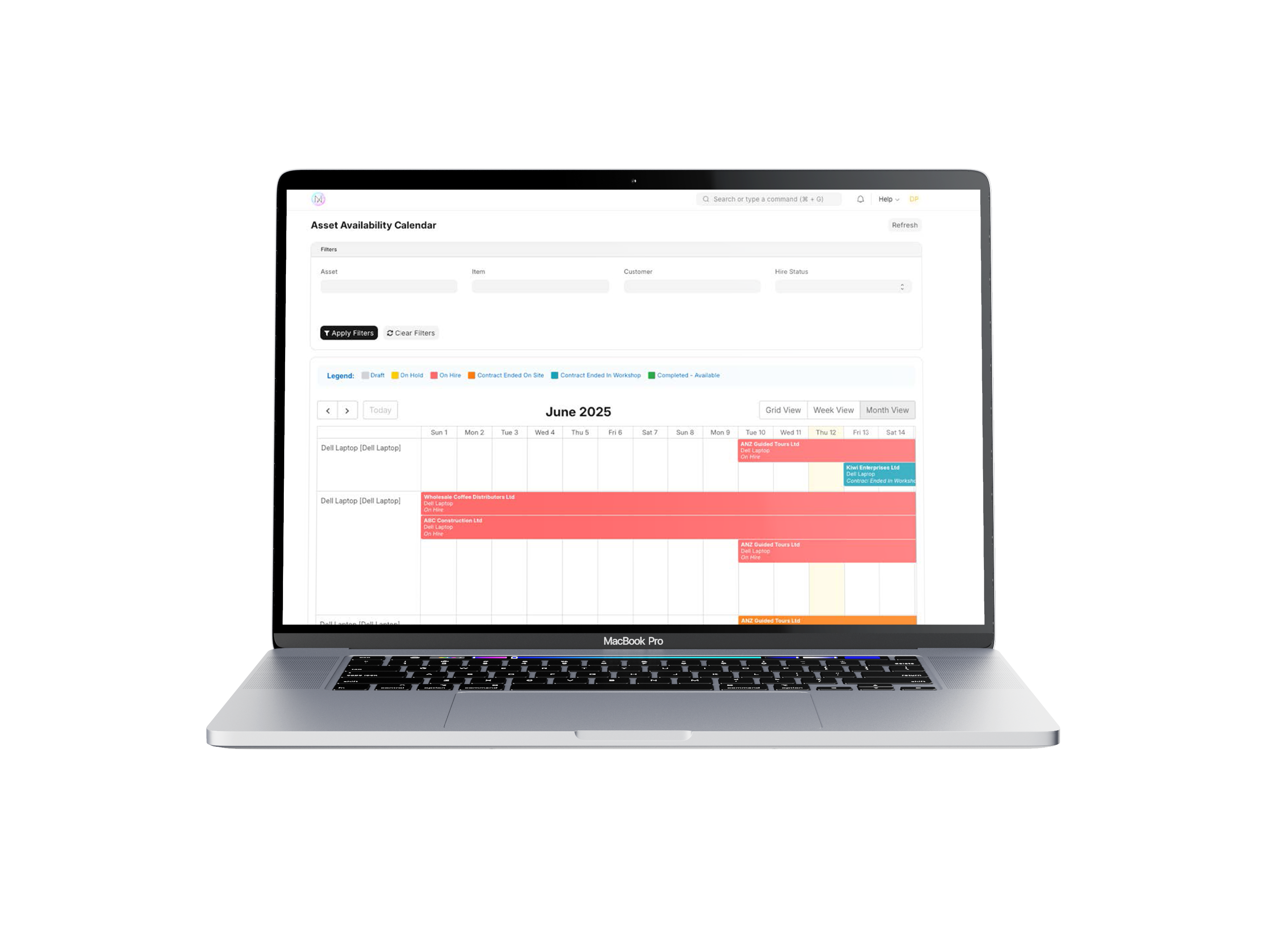 Hire Dashboard